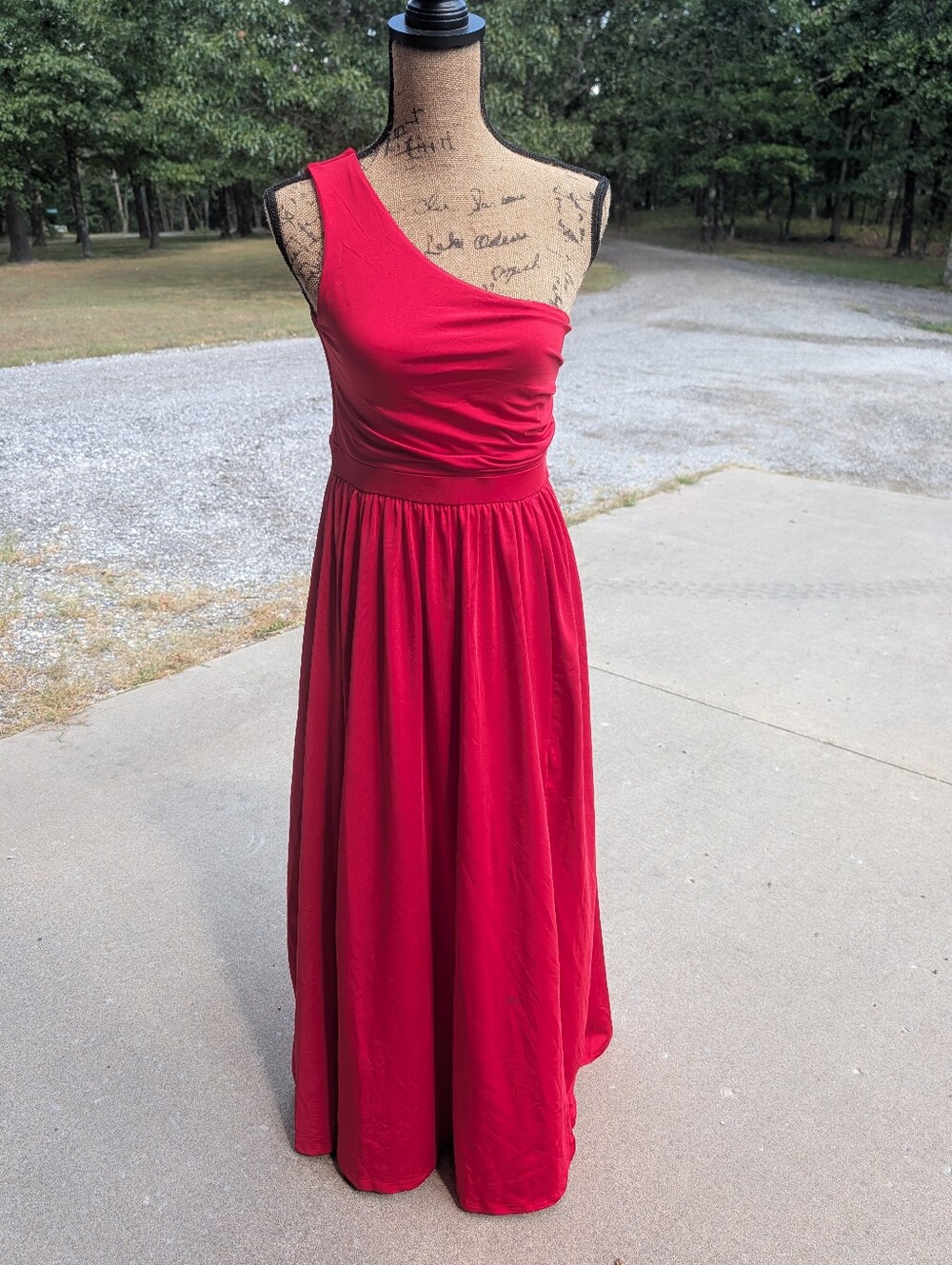 Red Evening Dress